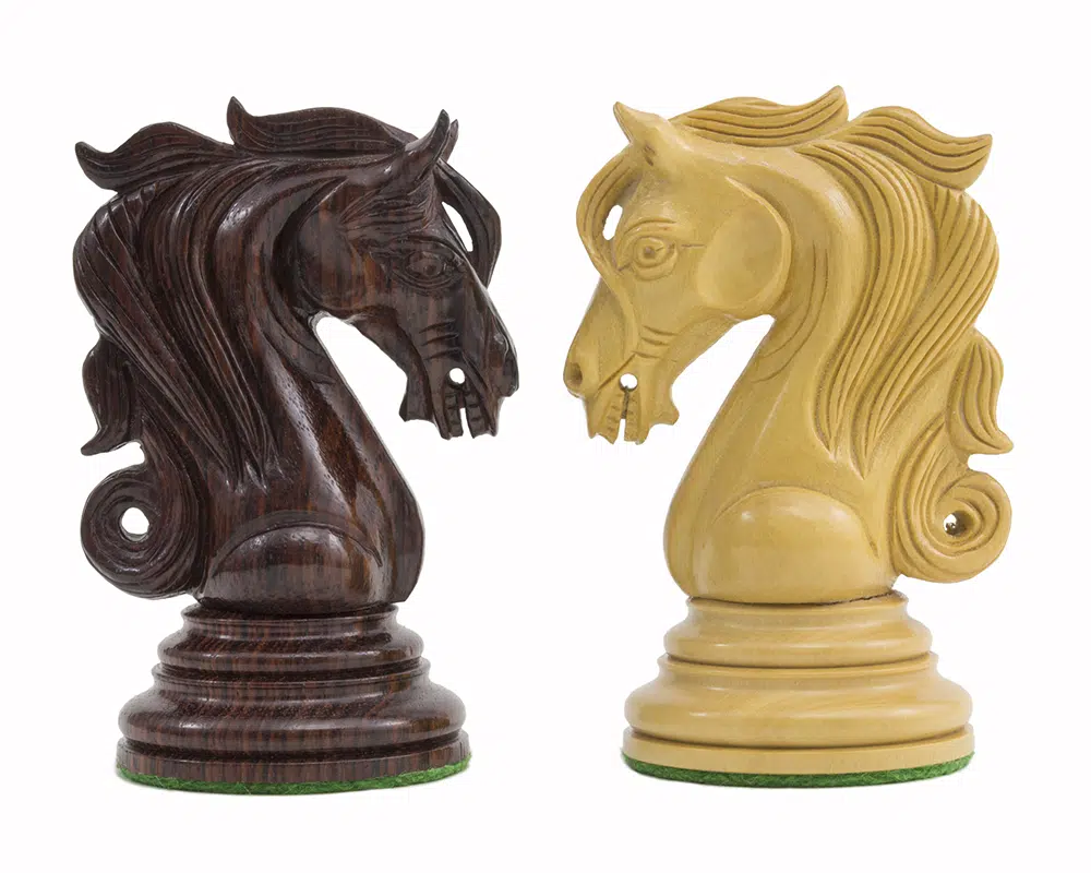 Jeu d'Echecs "Porte du Roi" en Bois de Rose