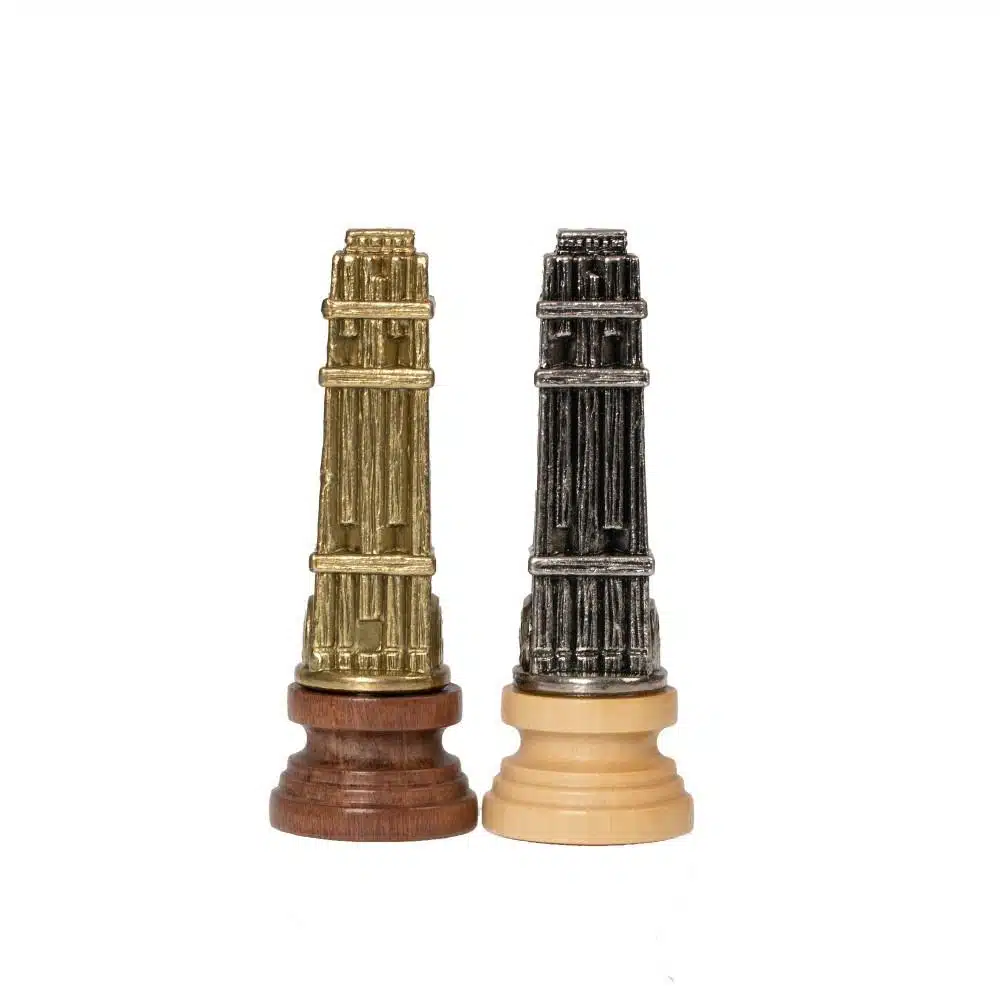 Set di Scacchi Cesare in Legno e Metallo - immagine 7