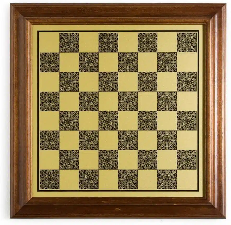Set Grande Napoleone IV Scacchiera in Legno Originale e Scacchi in Metallo - immagine 18