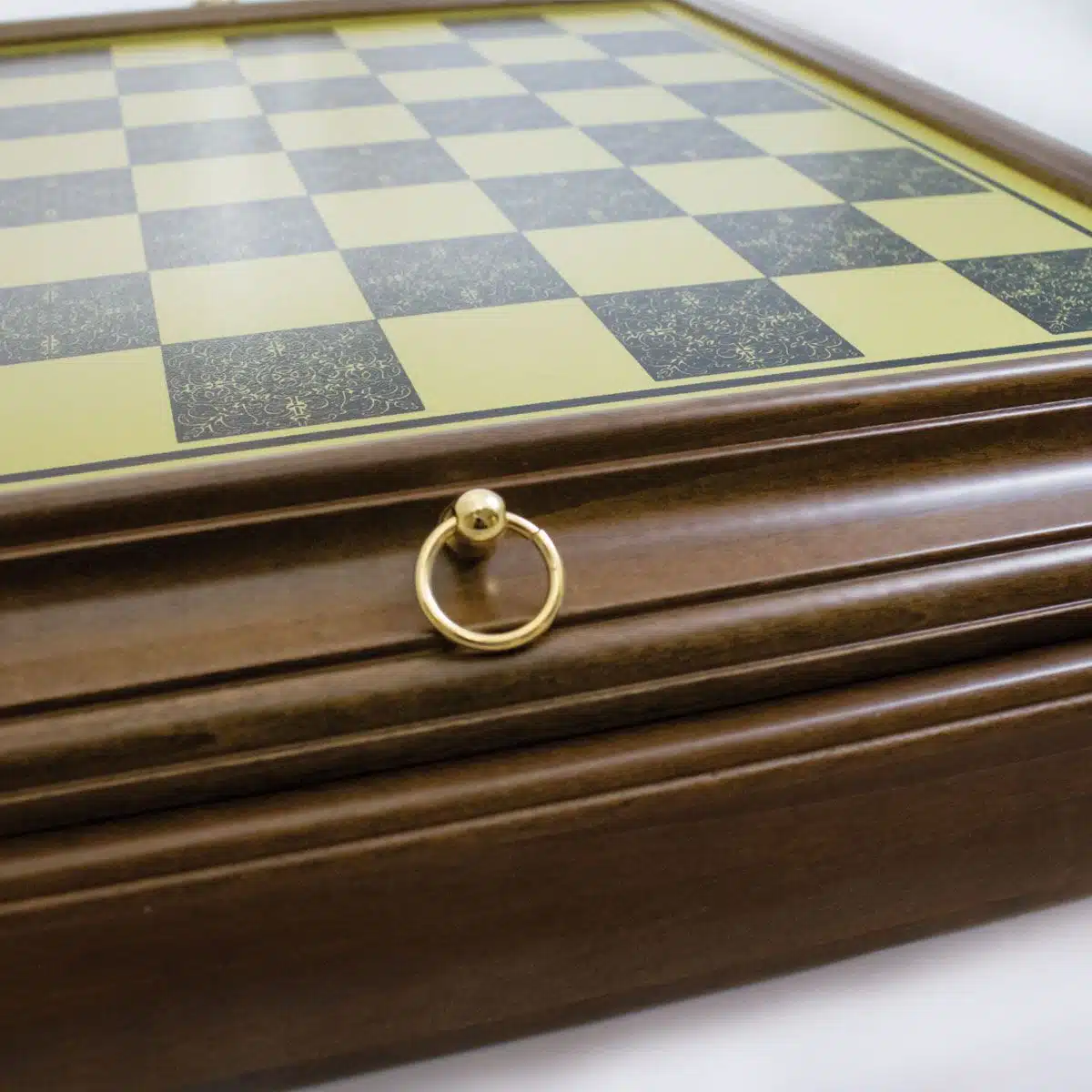 Set Grande Napoleone IV Scacchiera in Legno Originale e Scacchi in Metallo - immagine 16