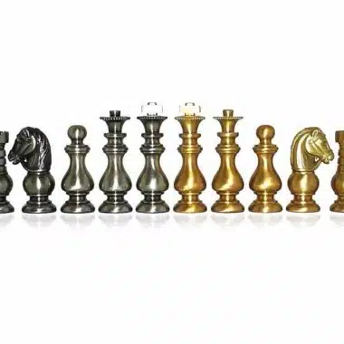 Jeu d'Echecs en Laiton 
