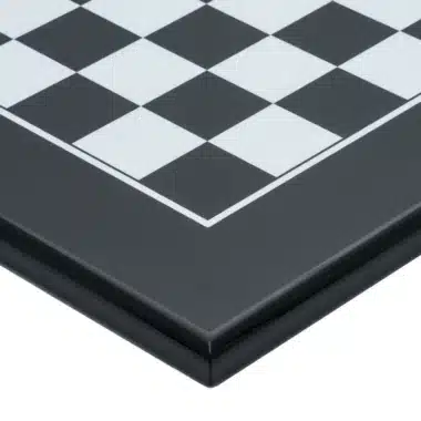 Alternative view of Grande Scacchiera in Legno Laccato Nero