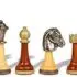Set di Scacchi Classic II in Legno e Metallo Massiccio