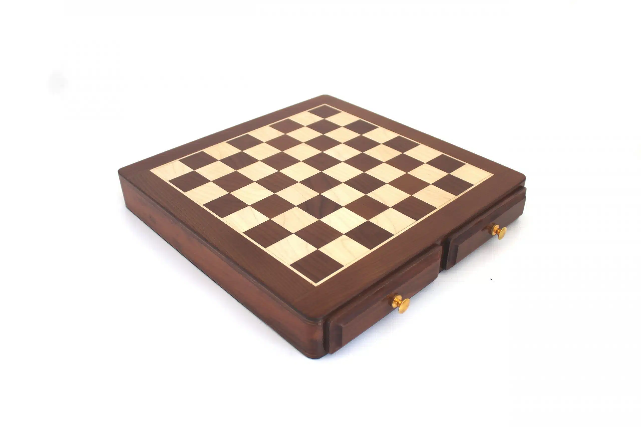Set Medieval IV Scacchiera in Legno d'Acero & Scacchi in Metallo - immagine 9