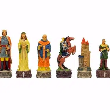 Jeu d'Echecs en Résine "Robin des Bois"