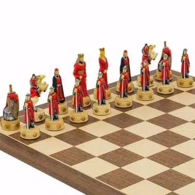 Jeu d'Echecs en Résine 