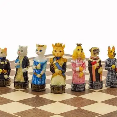 Jeu d'Echecs en Résine 