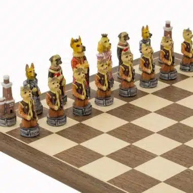 Jeu d'Echecs en Résine 