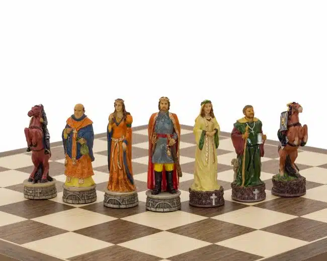 Jeu d'Echecs en Résine "Robin des Bois"