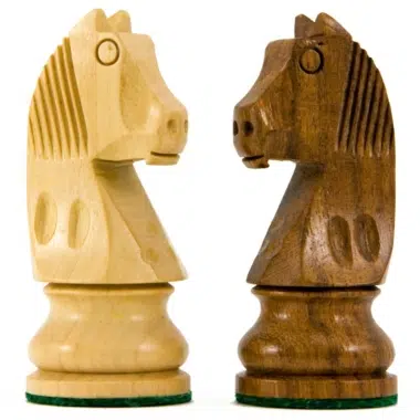 Jeu d'Échecs Staunton en Bois de Sheesham et Bois de Buis