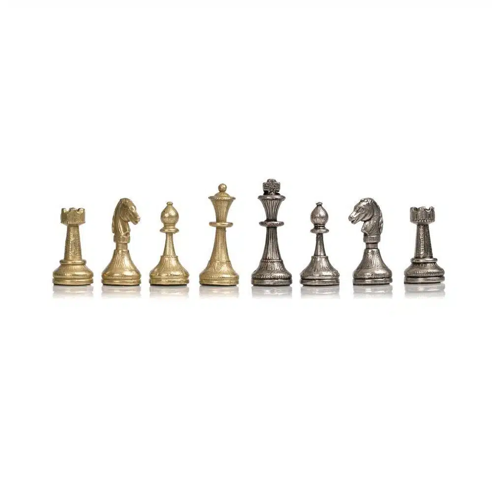 Set di Scacchi Cute Flowered - Scacchiera in Similpelle e Pezzi in Metallo - immagine 3