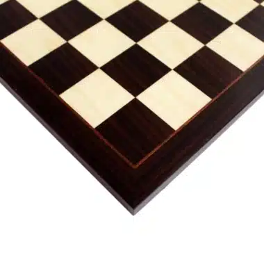Alternative view of Scacchiera in Legno di Rosa Intarsiata a Mano