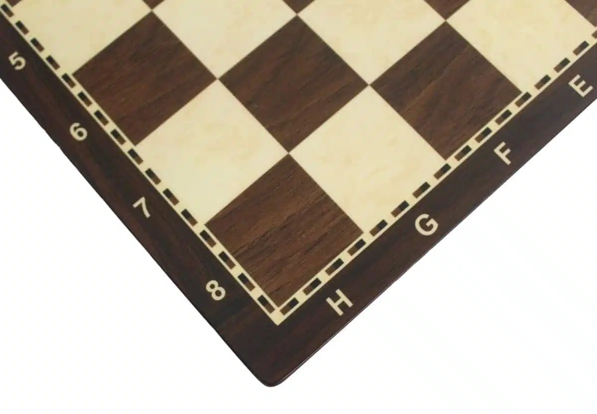 Grande Set di Scacchi Staunton in Legno di Acacia e Scacchiera in Legno Alfanumerica - immagine 5