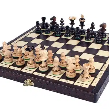 Set di Scacchi Pieghevole in Legno Pearl