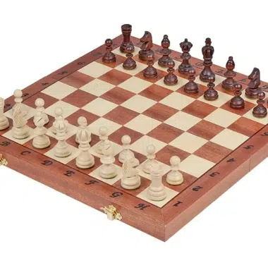 Set di Scacchi Pieghevole in Legno Olympic