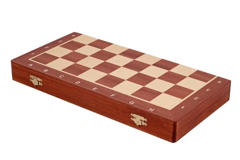 Scacchiera e Set di Scacchi in Legno con Vano Portapezzi - immagine 6