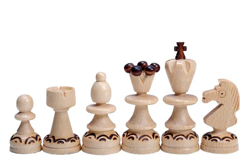 Set di Scacchi Pieghevole in Legno - immagine 7