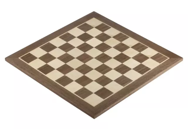 Ensemble Germany Jeu d'Échecs Staunton en Bois d'Ébène et de Buis et Echiquier en Bois de Noyer