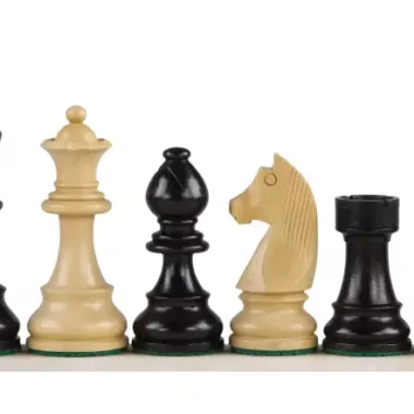 Pièces d'Échecs Cavalier Allemand en Bois de Buis