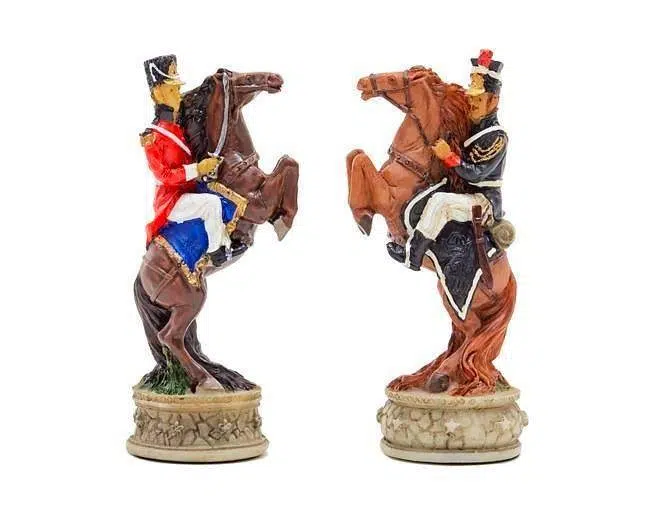 Set di Scacchi Battaglia di Waterloo con Scacchiera in Legno - immagine 7