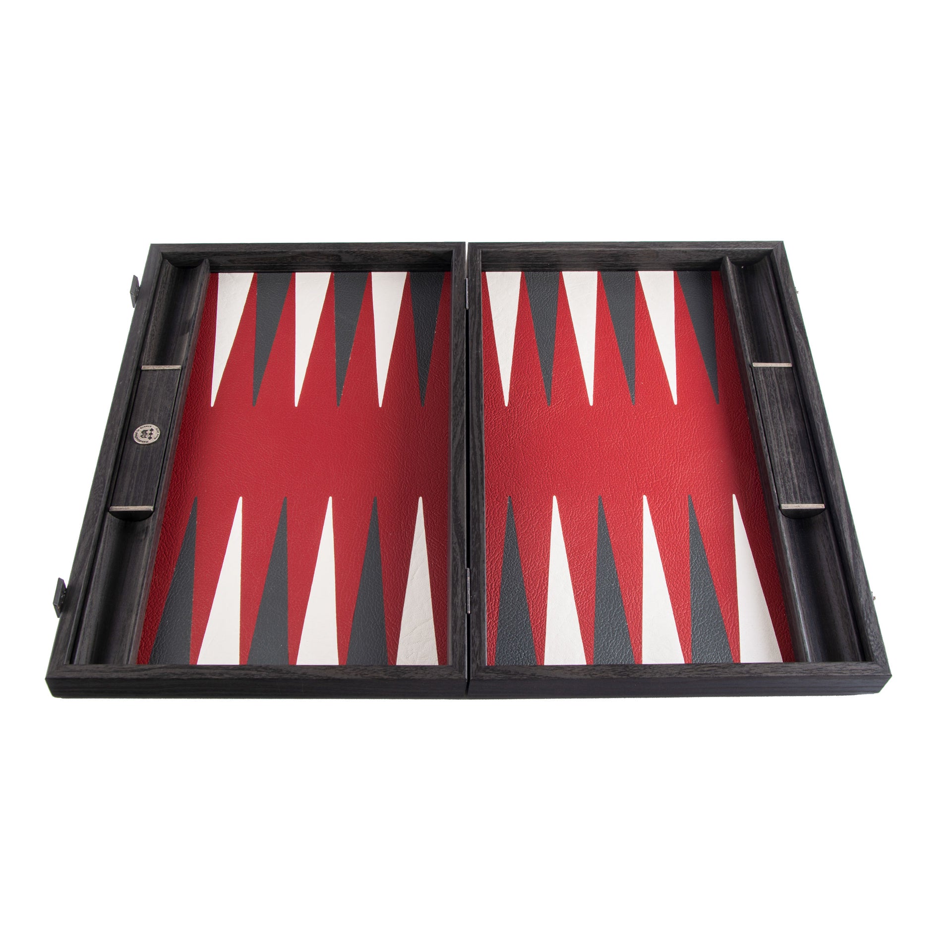 Backgammon in Similpelle Rosso Bordeaux - Grande Formato 48 x 30 cm - immagine 5