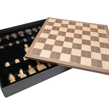 Ensemble d’Échecs Isle of Lewis – Pièces & Échiquier avec Coffret de Présentation