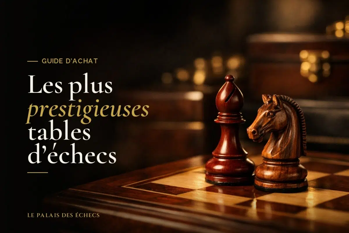 Les plus prestigieuses tables d'échecs