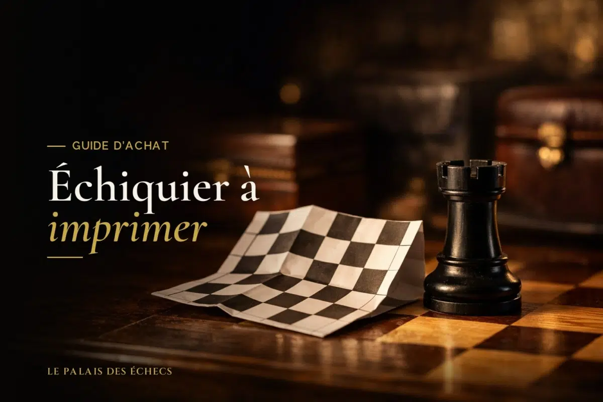 Échiquier à imprimer