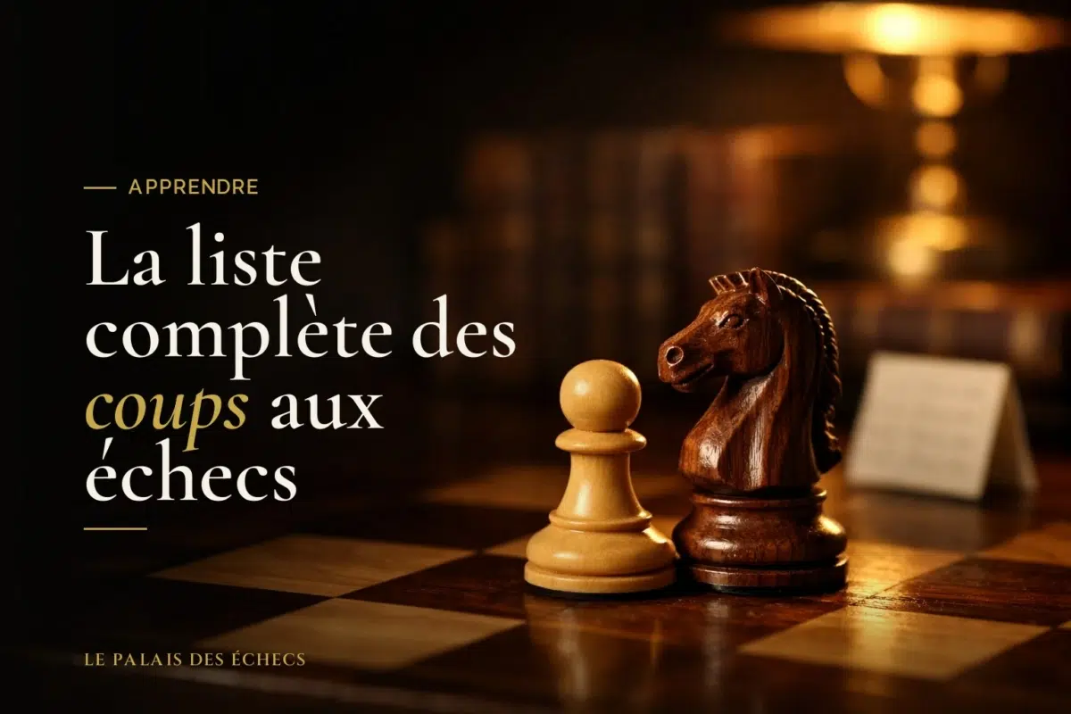 La liste complète des coups aux échecs