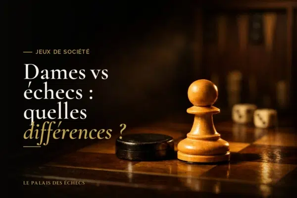 Dames vs échecs : quelles différences ?
