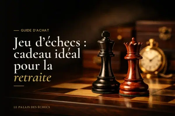Jeu d'échecs : cadeau idéal pour la retraite