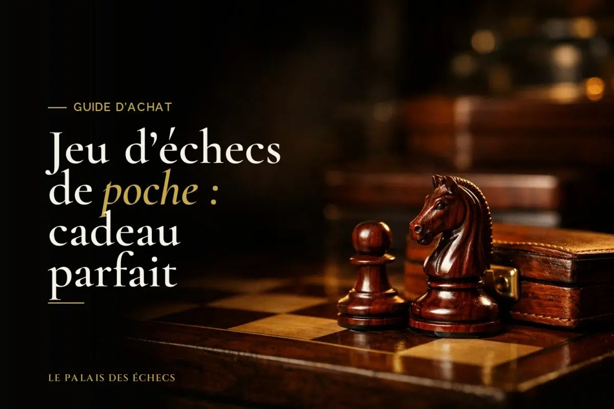 Jeu d'échecs de poche : cadeau parfait