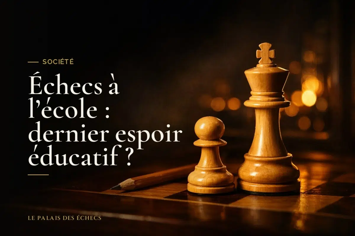 Échecs à l'école : dernier espoir éducatif ?