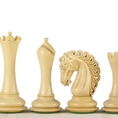 Pièces d'Échecs Empire Ébène 4,25